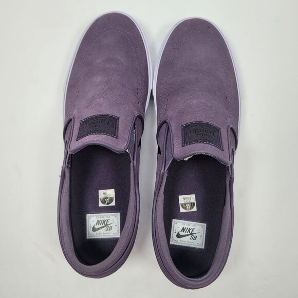 Nike SB Janoski Slip-On Men's Purple Skate Shoes FN5893-500 US Size 11 NWB - Picture 7 of 10